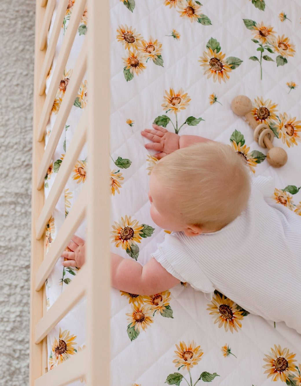 Waterproof Cot Sheet Sunny Days Bambella Designs