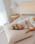 Waterproof Standard Pillowcase | Lullaby Pink