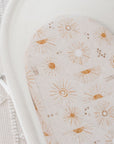 Small Oval/Moses Fitted Waterproof Sheet | Bohemian Sunshine