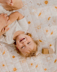 Waterproof Padded Play Mat | Bohemian Sunshine
