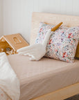 Waterproof Fitted Sheet | Lullaby Pink