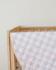 Waterproof Padded Play Mat | Blush Gingham
