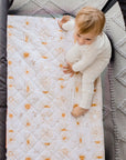 Portacot/Travel Cot Waterproof Fitted Sheet | Bohemian Sunshine