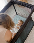 Portacot/Travel Cot Waterproof Fitted Sheet | Lagoon