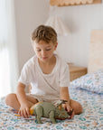 Waterproof Fitted Sheet | Wild Dinosaurs