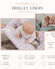 Universal Padded Trolley Liner | Bohemian Sunshine