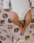 Waterproof Fitted Bassinet Sheet | Bear in There