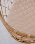 Waterproof Fitted Bassinet Sheet | Nude