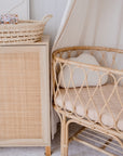 Waterproof Fitted Bassinet Sheet | Nude