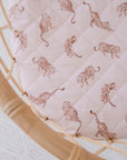 Waterproof Fitted Bassinet Sheet | Queen of the Jungle