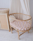 Waterproof Fitted Bassinet Sheet | Queen of the Jungle