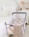 Co-Sleeper/Change Mat Fitted Waterproof Sheet | Bear in There