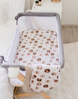 Co-Sleeper/Change Mat Fitted Waterproof Sheet | Bear in There