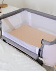 Co-Sleeper/Change Mat Fitted Waterproof Sheet | Nude