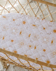 Waterproof Fitted Bassinet Sheet | Bohemian Sunshine