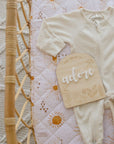 Waterproof Fitted Bassinet Sheet | Bohemian Sunshine