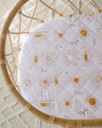 Waterproof Fitted Bassinet Sheet | Bohemian Sunshine
