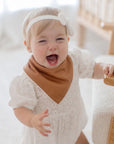 Premium Triple Layer Bandana Bibs 2 Pack | Queen of the Jungle & Chestnut