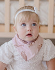 Premium Triple Layer Bandana Bibs 2 Pack | Queen of the Jungle & Chestnut