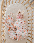 Bamboo Cotton Muslin Swaddle Wrap | Bloom