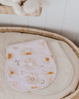 Premium Triple Layer Burp Cloth 2 Pack | Bohemian Sunshine & Oat