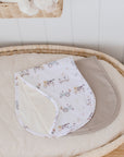 Premium Triple Layer Burp Cloth 2 Pack | Oakwood Farm & Latte