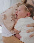Premium Triple Layer Burp Cloth 2 Pack | Queen of the Jungle & Chestnut