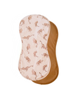 Premium Triple Layer Burp Cloth 2 Pack | Queen of the Jungle & Chestnut
