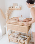 Co-Sleeper/Change Mat Fitted Waterproof Sheet | Nude