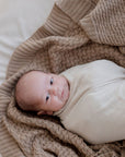 Cotton Knit Blanket | Walnut