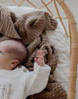 Cotton Knit Blanket | Walnut