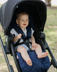 Harness Covers Quilted | Navy