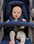Infant Head Support Quilted | Navy