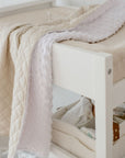 Quilted Snuggle Blanket | Oat