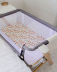 Co-Sleeper/Change Mat Fitted Waterproof Sheet | Bloom