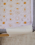 Co-Sleeper/Change Mat Fitted Waterproof Sheet | Bohemian Sunshine