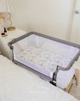 Co-Sleeper/Change Mat Fitted Waterproof Sheet | Botanical