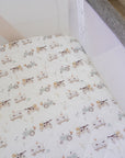 Co-Sleeper/Change Mat Fitted Waterproof Sheet | Oakwood Farm