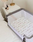 Co-Sleeper/Change Mat Fitted Waterproof Sheet | Oakwood Farm
