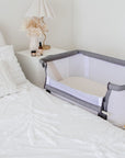 Co-Sleeper/Change Mat Fitted Waterproof Sheet | Oat
