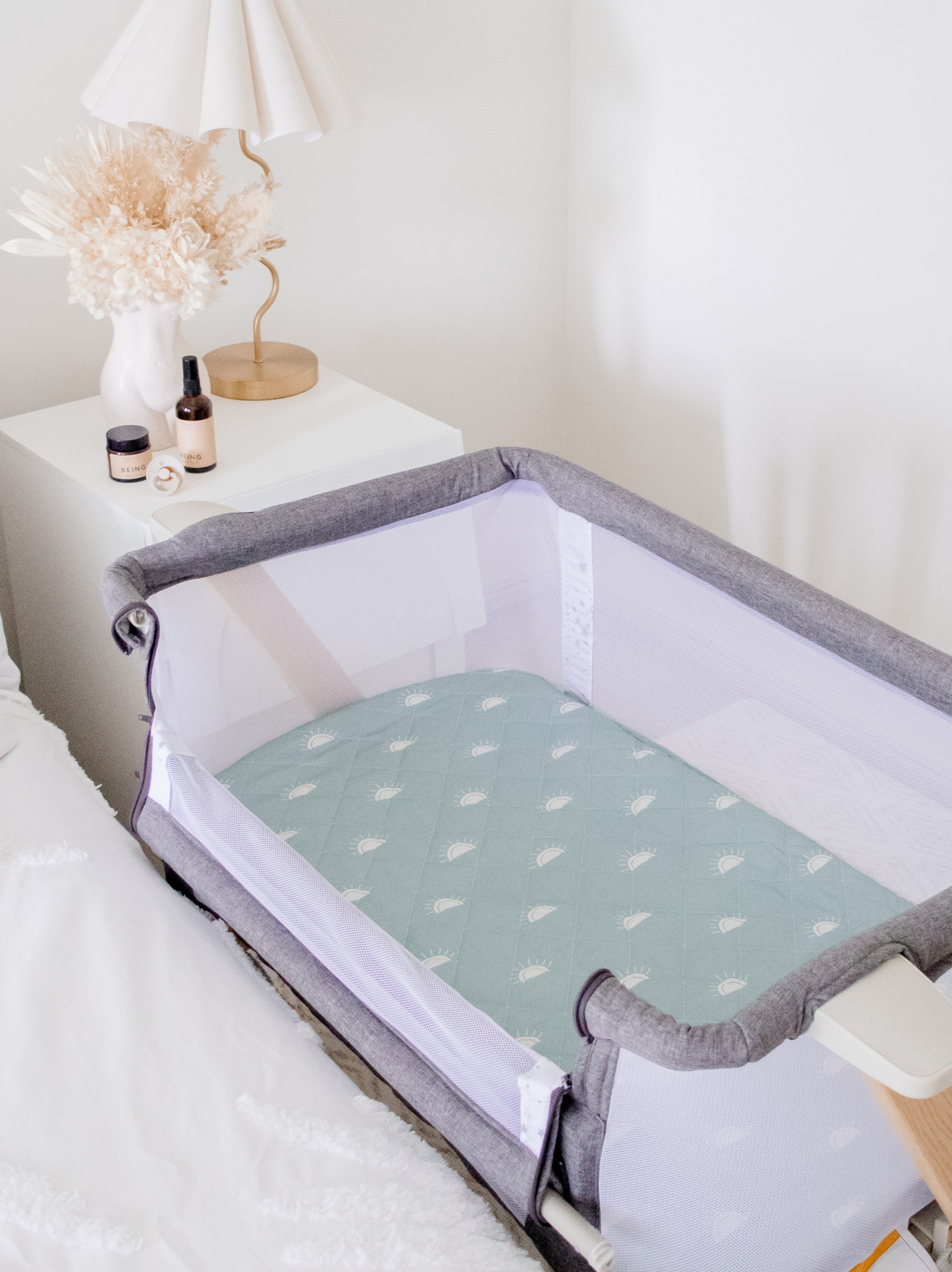 Co Sleeper Baby Factory Cot Mattress Edinburgh Deluxe Co Sleeper