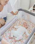 Co-Sleeper/Change Mat Fitted Waterproof Sheet | Bloom