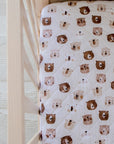 Waterproof Fitted Cot Sheet | Bear in There