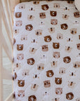 Waterproof Fitted Cot Sheet | Bear in There