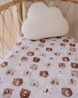 Waterproof Fitted Bassinet Sheet | Bear in There