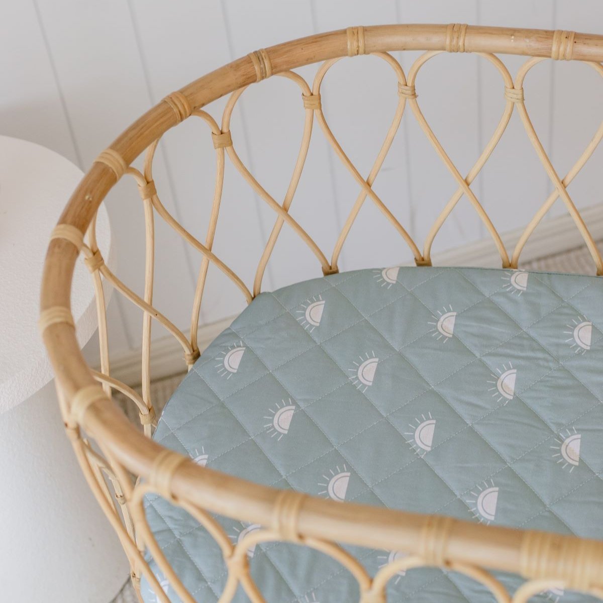 Wicker bassinet bedding hotsell