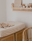 Waterproof Fitted Bassinet Sheet | Oat