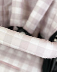 Pram Bar Cover | Blush Gingham