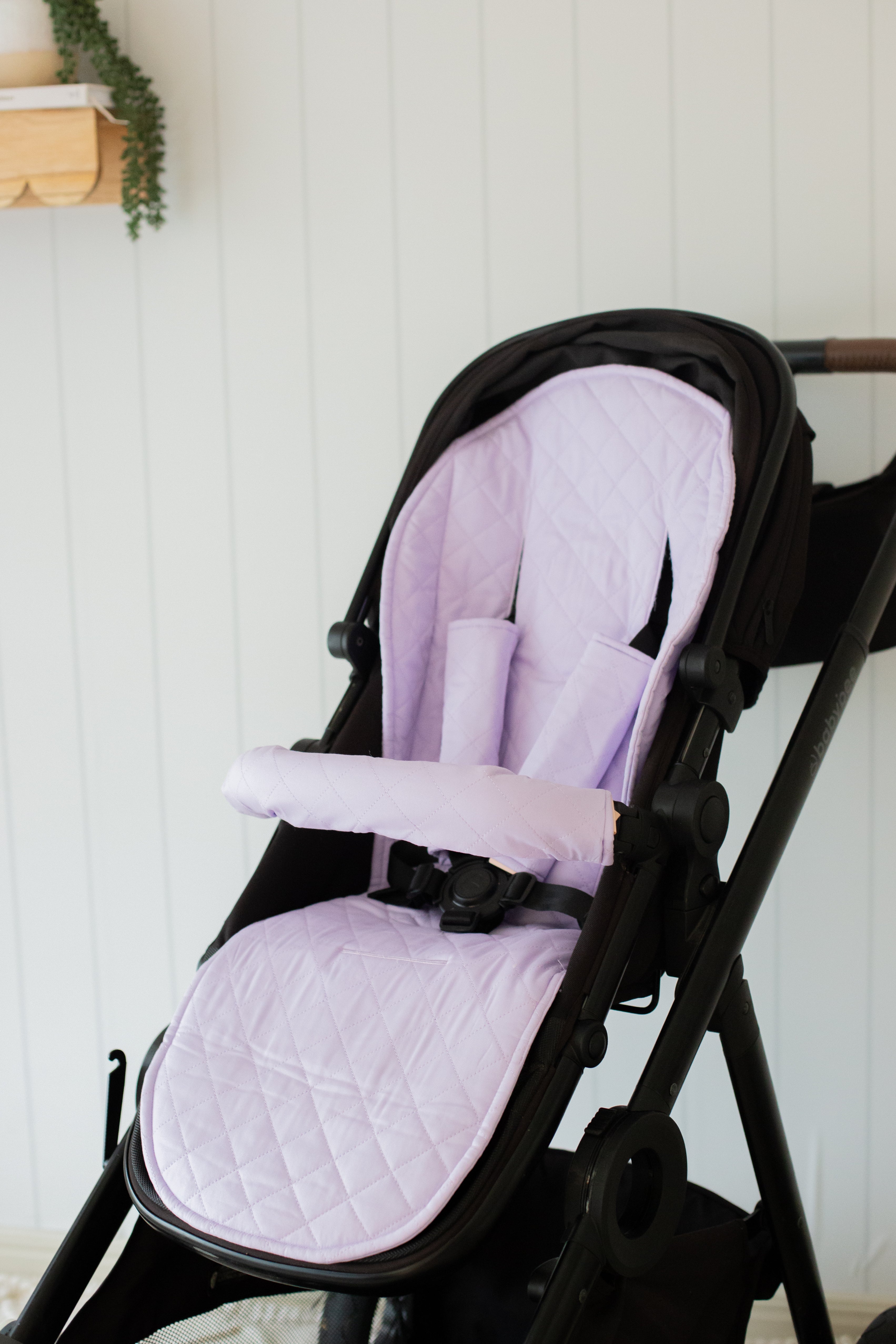 Midnight Swan Universal Organic Pram Liner