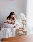 Feeding Pillow Set | Blush Gingham
